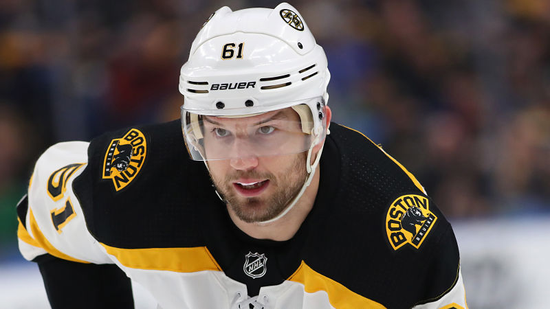 Boston Bruins forward Rick Nash