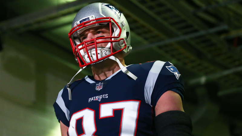 New England Patriots Tight End Rob Gronkowski