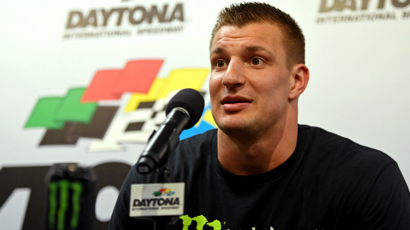 New England Patriots tight end Rob Gronkowski