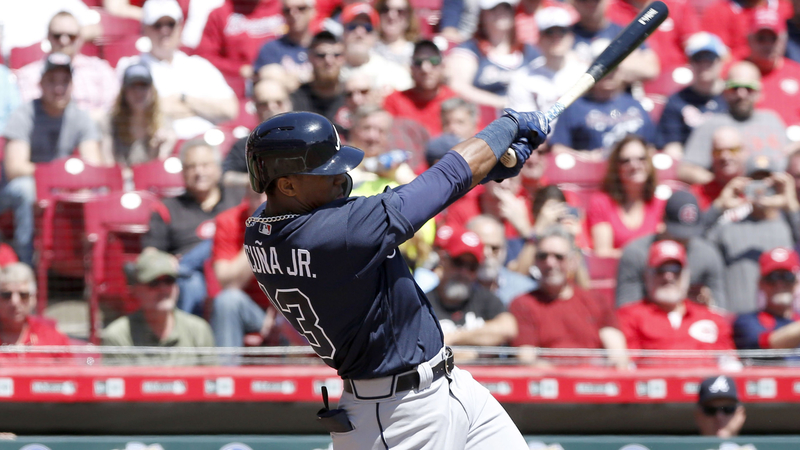 Braves outfielder Ronald Acuna Jr.