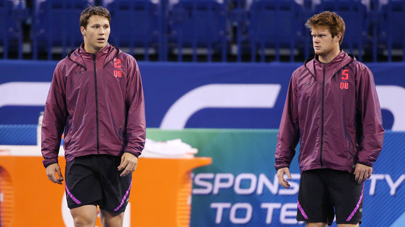 Josh Allen and Sam Darnold