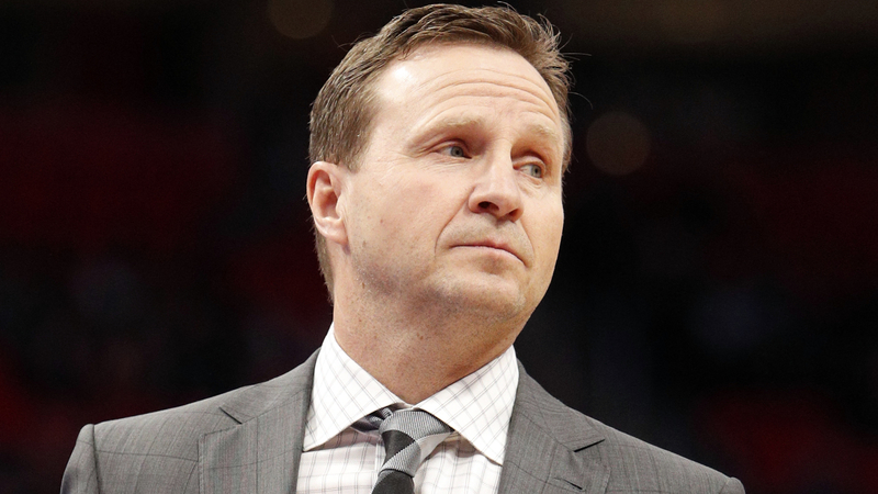 Wizards coach Scott Brooks