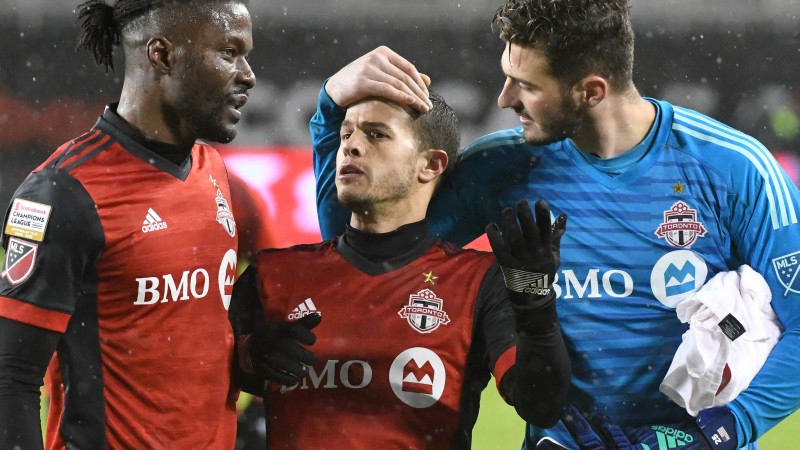 Toronto FC forward Sebastian Giovinco