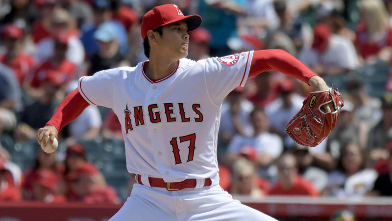 Los Angeles Angels pitcher Shohei Ohtani
