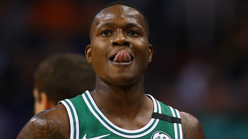 Celtics guard Terry Rozier