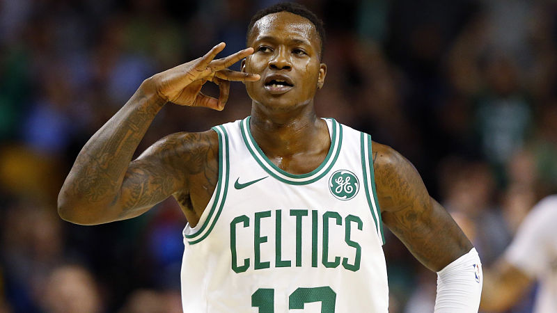 Boston Celtics guard Terry Rozier