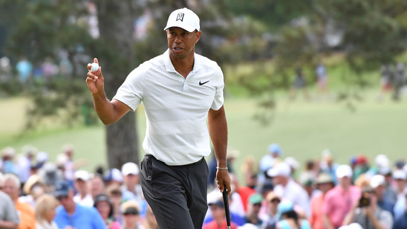 PGA golfer Tiger Woods