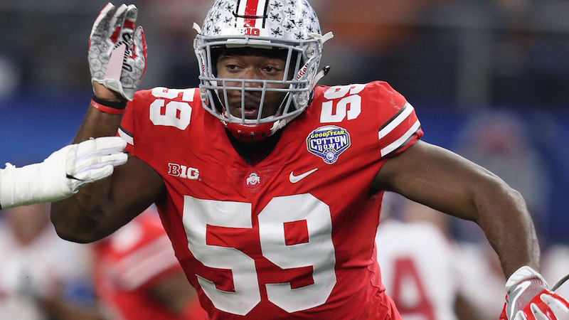 Ohio State defensive end Tyquan Lewis