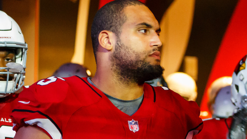 Patriots offensive tackle Ulrick John