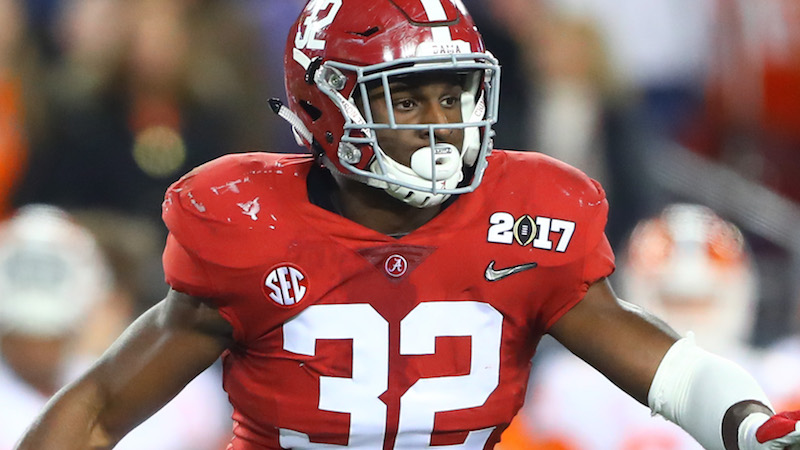 Alabama linebacker Rashaan Evans