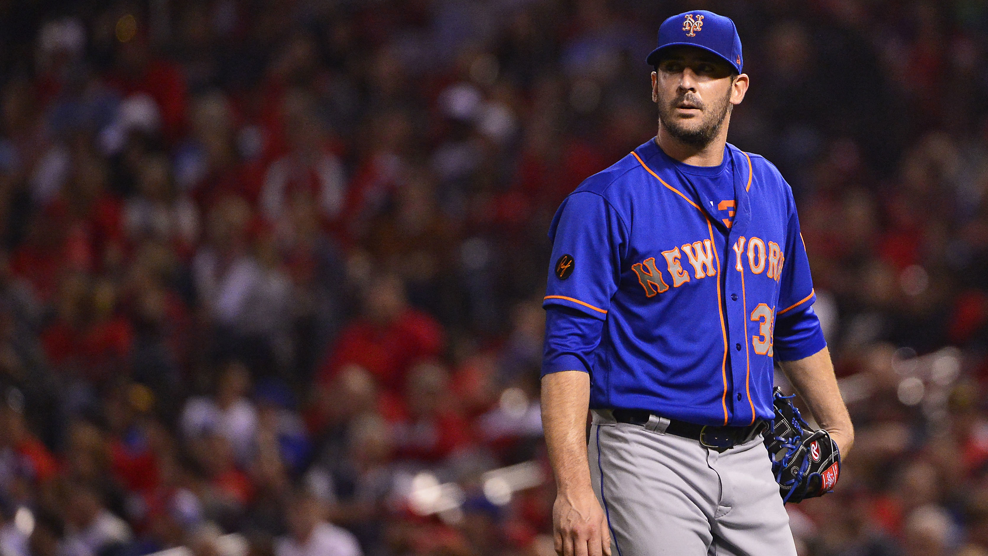 New York Mets Relief Pitcher Matt Harvey