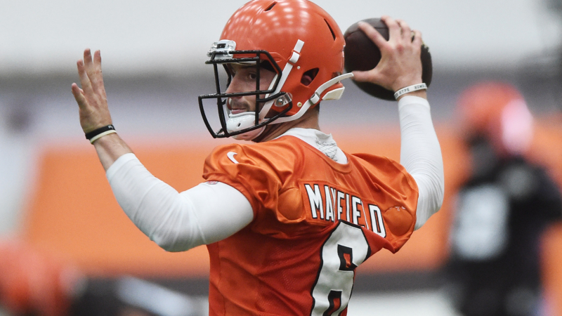 Cleveland Browns quarterback Baker Mayfield