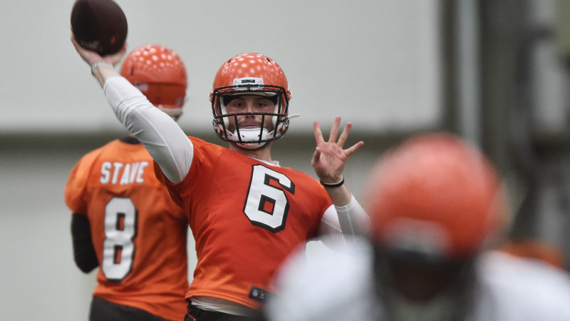 Cleveland Browns quarterback Baker Mayfield