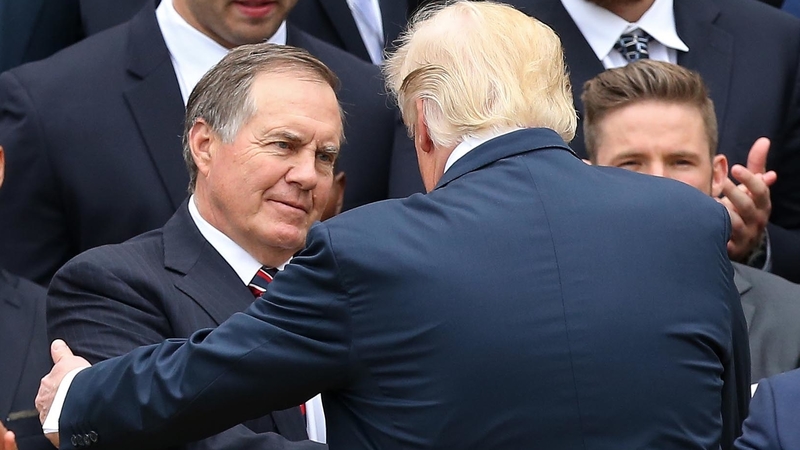 Bill Belichick and Donald Trump