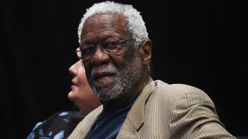 Former NBA player Bill Russell