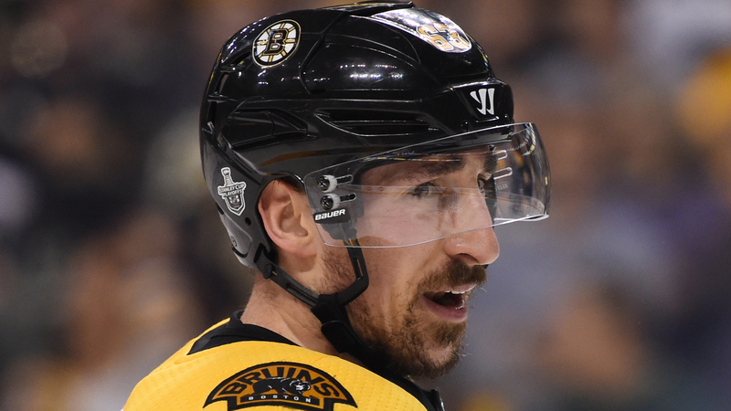 Bruins forward Brad Marchand