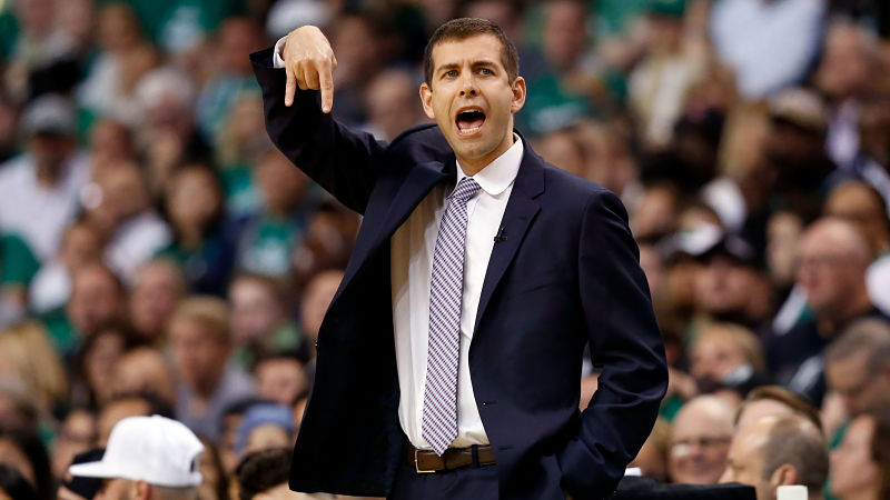 Boston Celtics head coach Brad Stevens