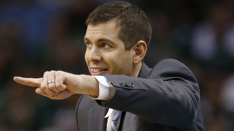 Celtics coach Brad Stevens