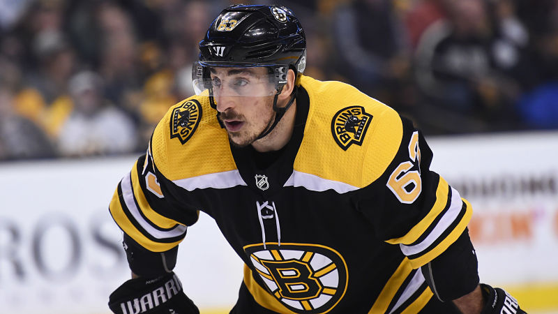 Boston Bruins winger Brad Marchand