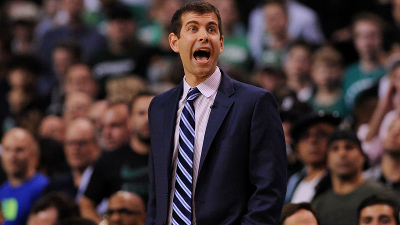 Boston Celtics head coach Brad Stevens