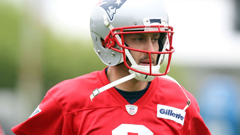 Patriots quarterback Brian Hoyer