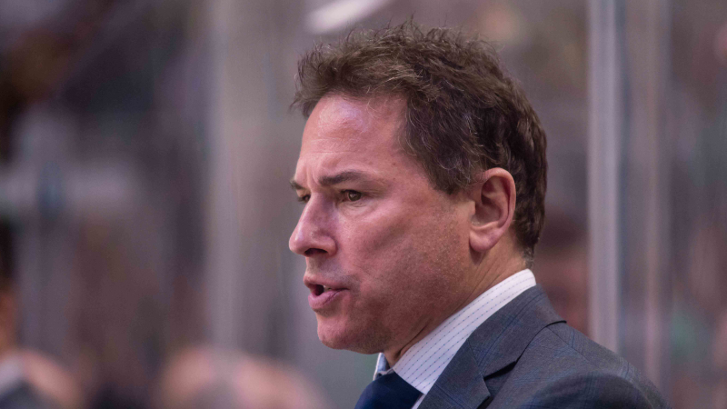 Boston Bruins coach Bruce Cassidy