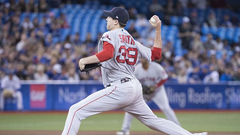 Boston Red Sox pitcher Carson Smith