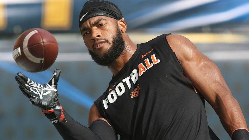 Oklahoma State Cowboys wide receiver Chris Lacy