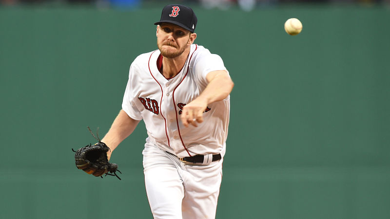 Boston Red Sox pitcher Chris Sale