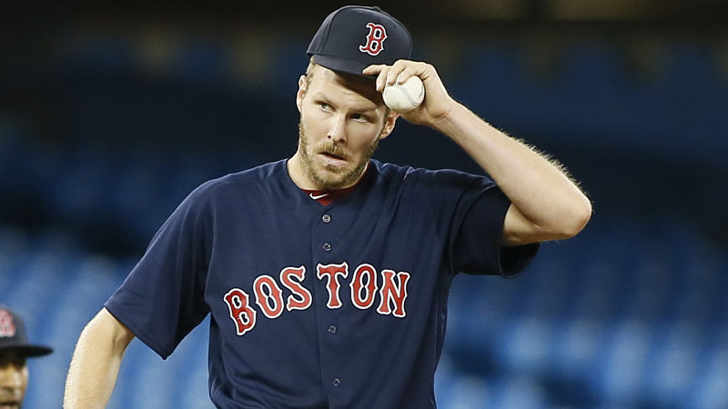 Boston Red Sox pitcher Chris Sale
