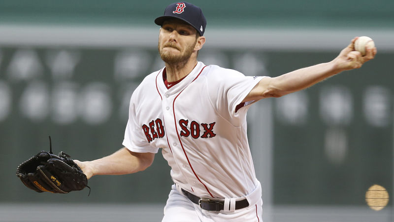 Boston Red Sox pitcher Chris Sale