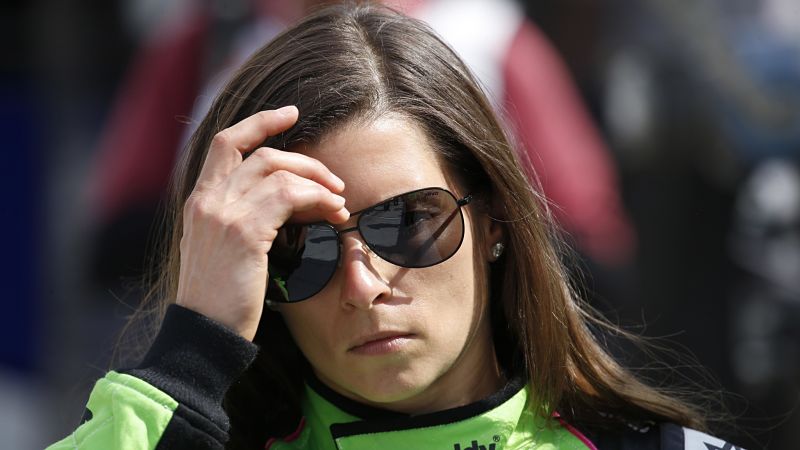 Professional racecar driver Danica Patrick