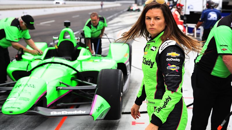 IndyCar driver Danica Patrick