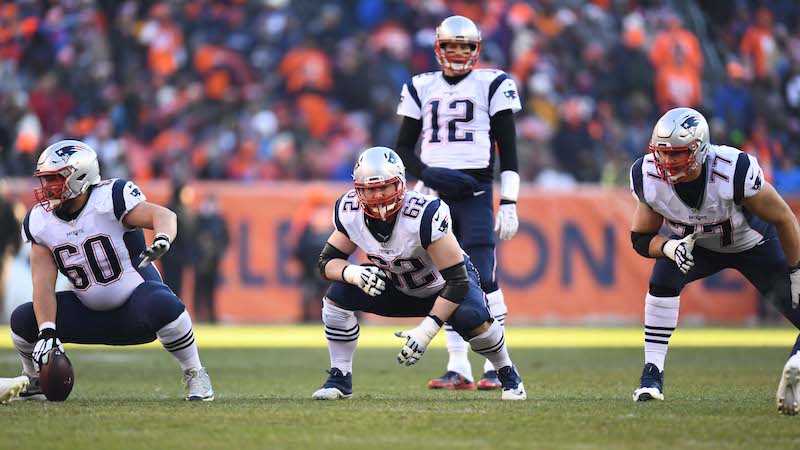 Patriots center David Andrews, left tackle Nate Solder