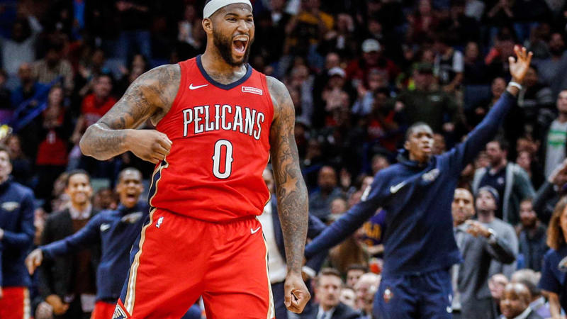 New Orleans Pelicans center DeMarcus Cousins