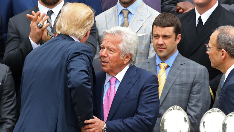 Donald Trump, Robert Kraft