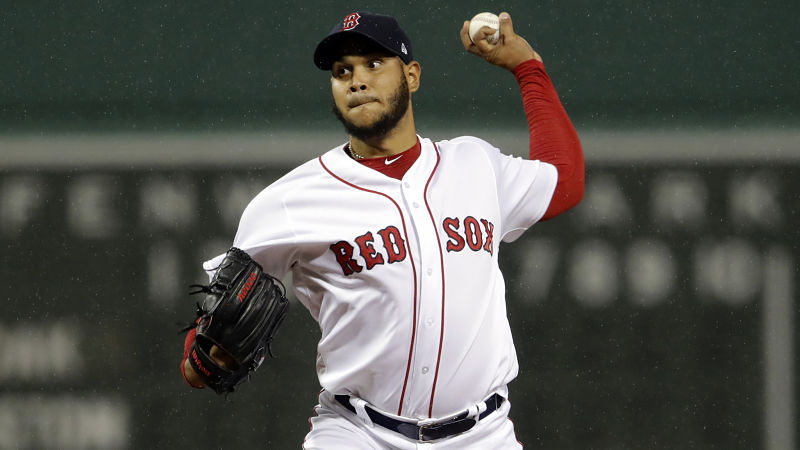 Boston Red Sox pitcher Eduardo Rodriguez