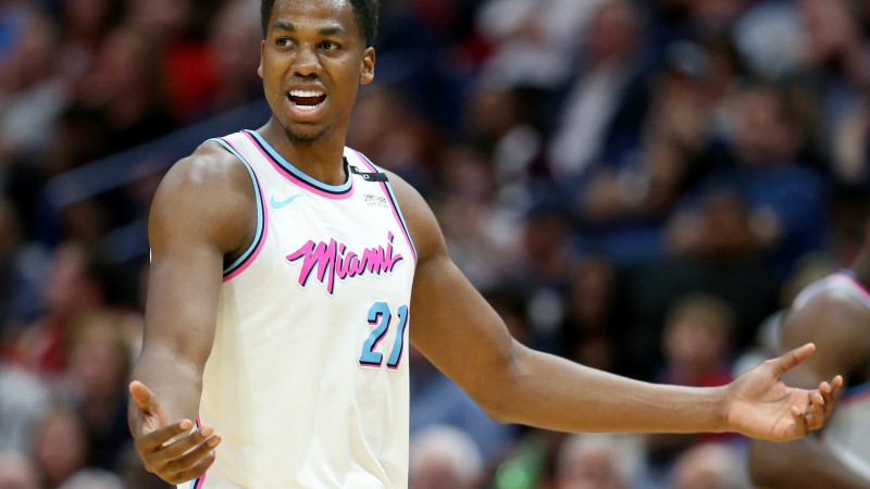 Miami Heat center Hassan Whiteside