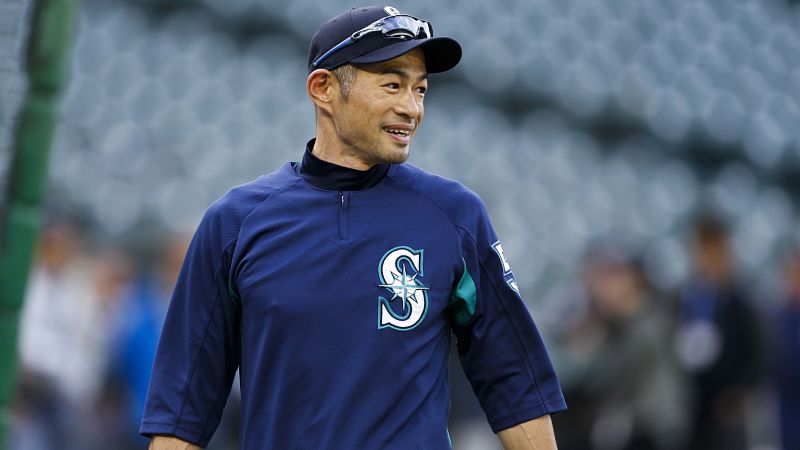 MLB outfielder Ichiro Suzuki