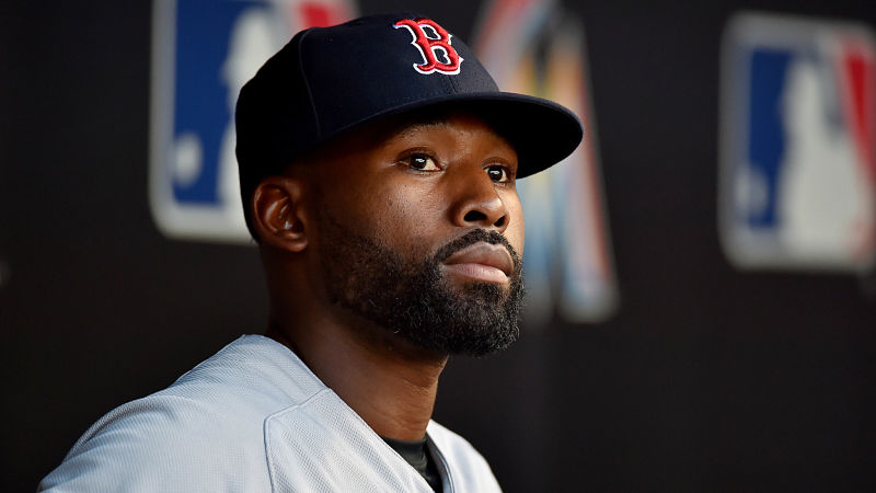 Boston Red Sox center fielder Jackie Bradley