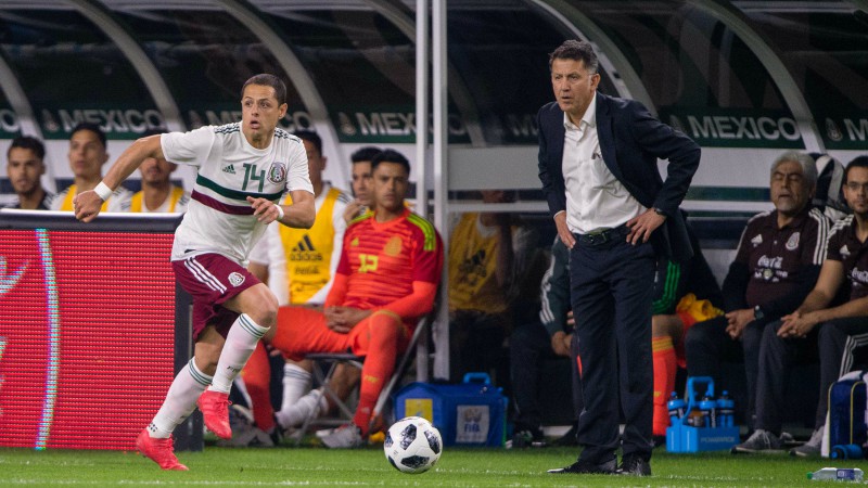 Mexico's Javier Chicharito Hernandez