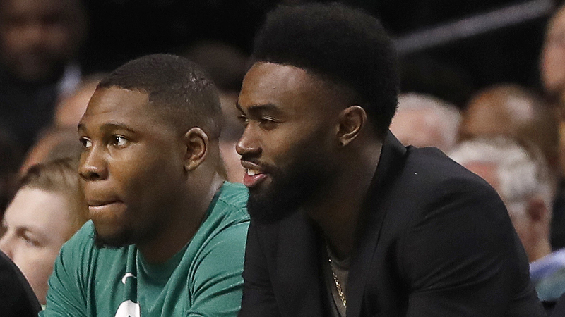 Celtics guard Jaylen Brown