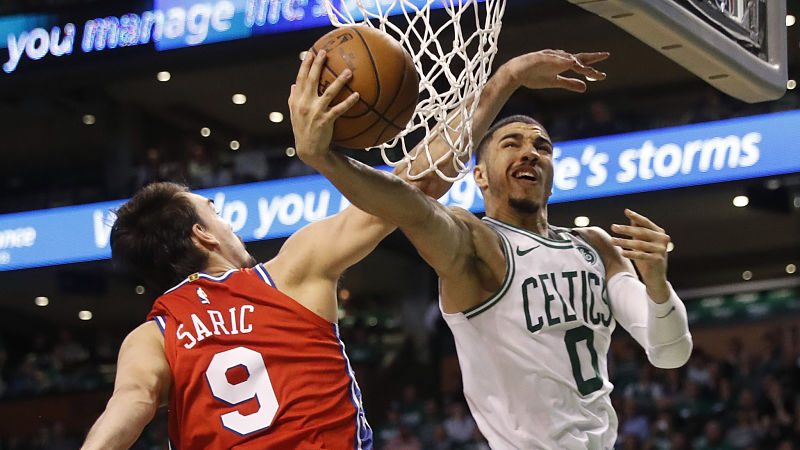 Boston Celtics forward Jayson Tatum