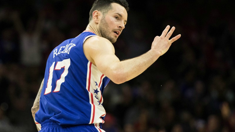 Philadelphia 76ers guard JJ Redick