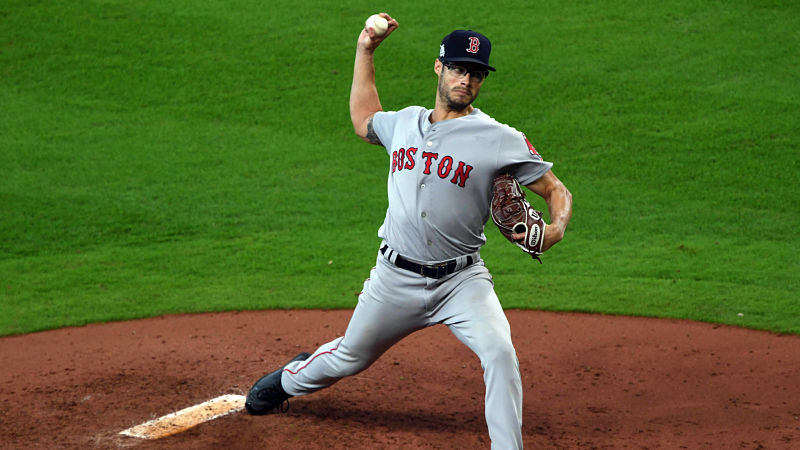 Boston Red Sox pitcher Joe Kelly
