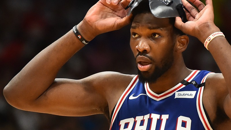 Philadelphia 76ers center Joel Embiid
