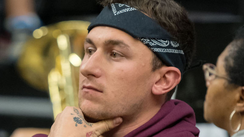 Free agent quarterback Johnny Manziel