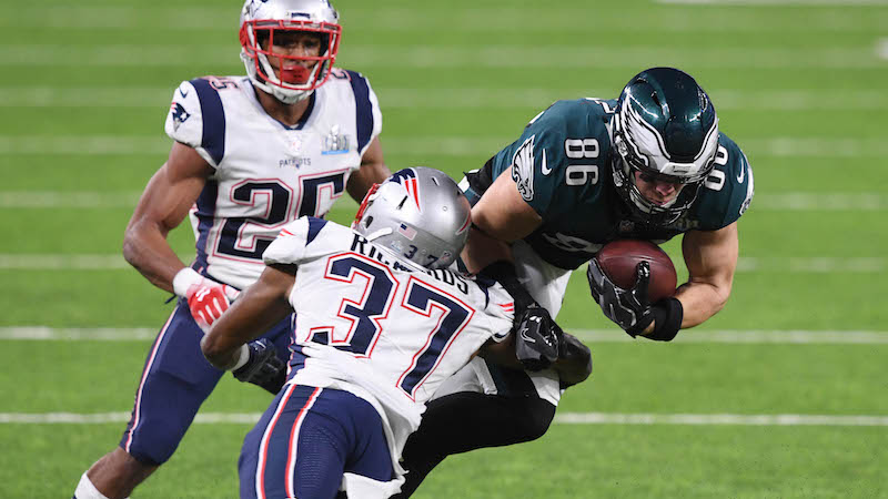 Patriots safety Jordan Richards, cornerback Eric Rowe