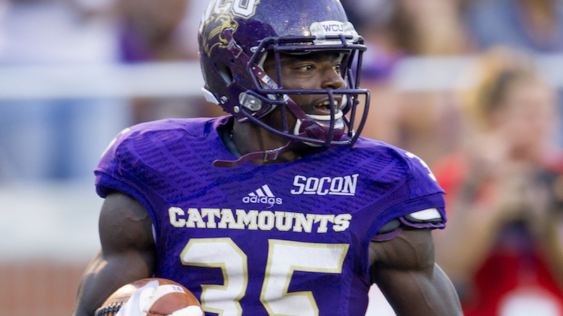 Patriots cornerback Keion Crossen