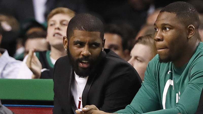 Celtics guard Kyrie Irving